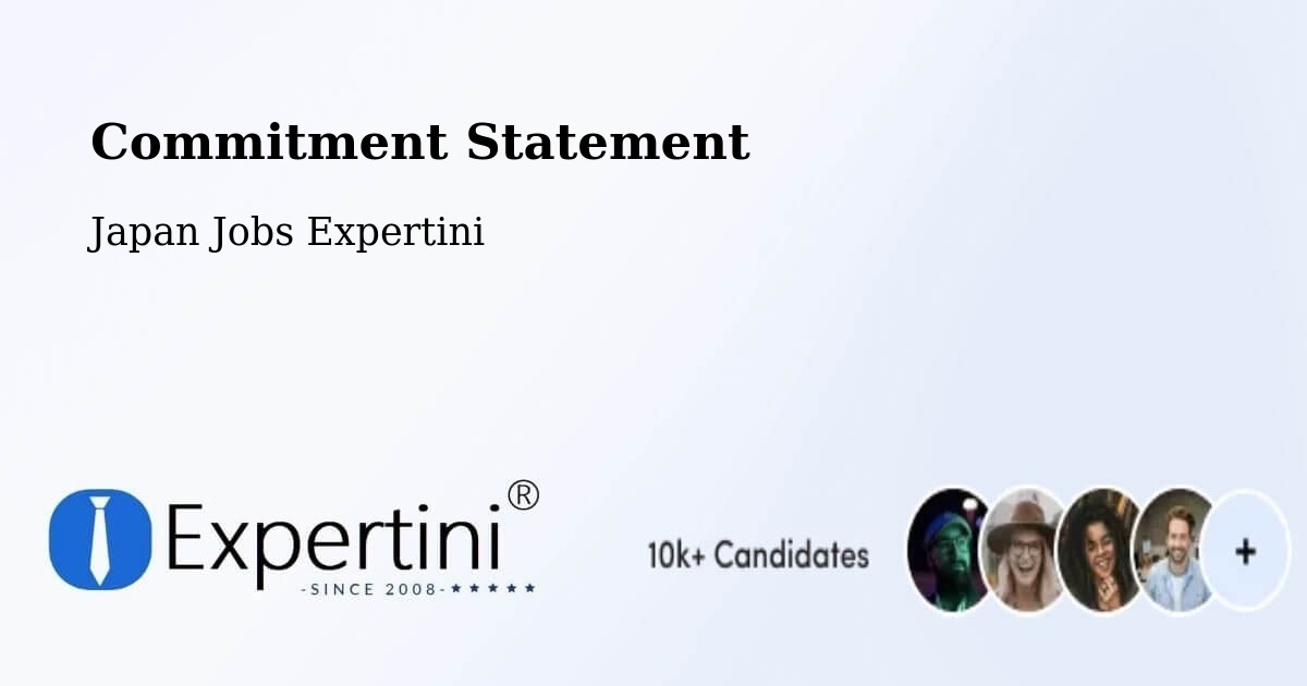 Corporate Commitment – Towada Shi - Japan Jobs Expertini
