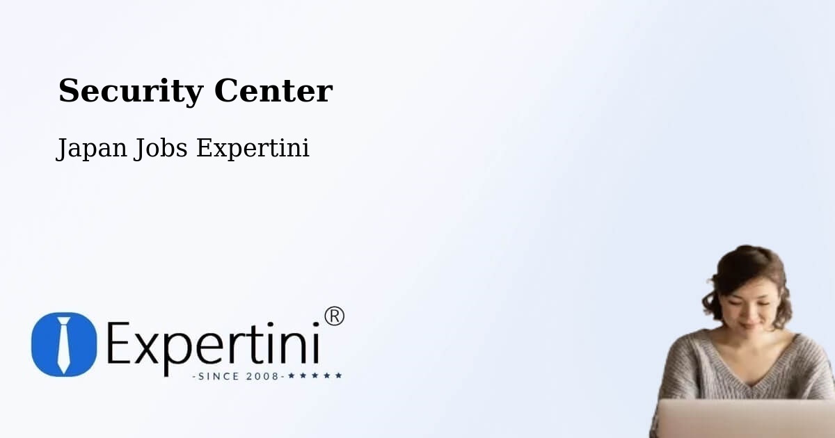 Security & Compliance – Towada Shi - Japan Jobs Expertini